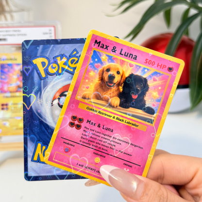 Turn Your Pet Into A Cartoon Anime Card