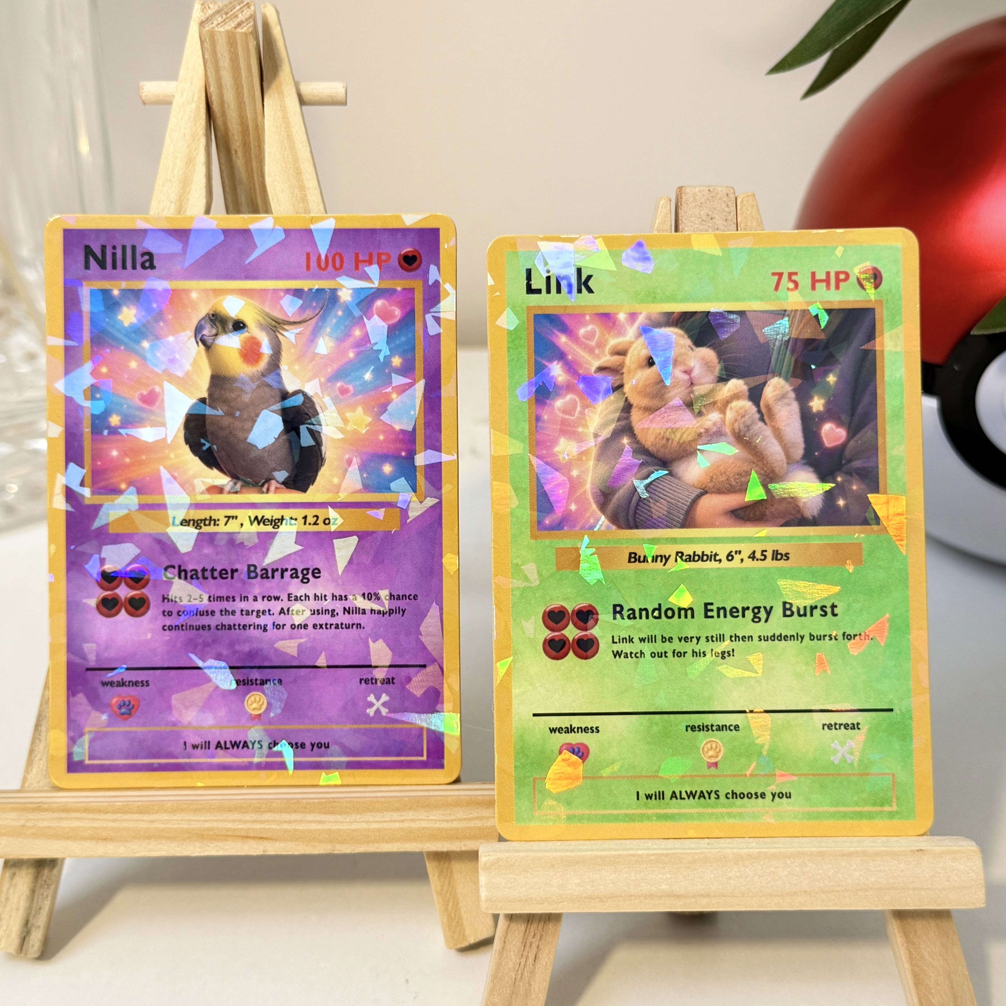 Turn Your Pet Into A Cartoon Anime Card