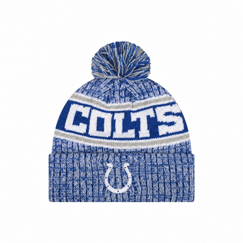 Football Team Warm Light up Pom Beanie