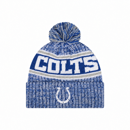 Football Team Warm Light up Pom Beanie