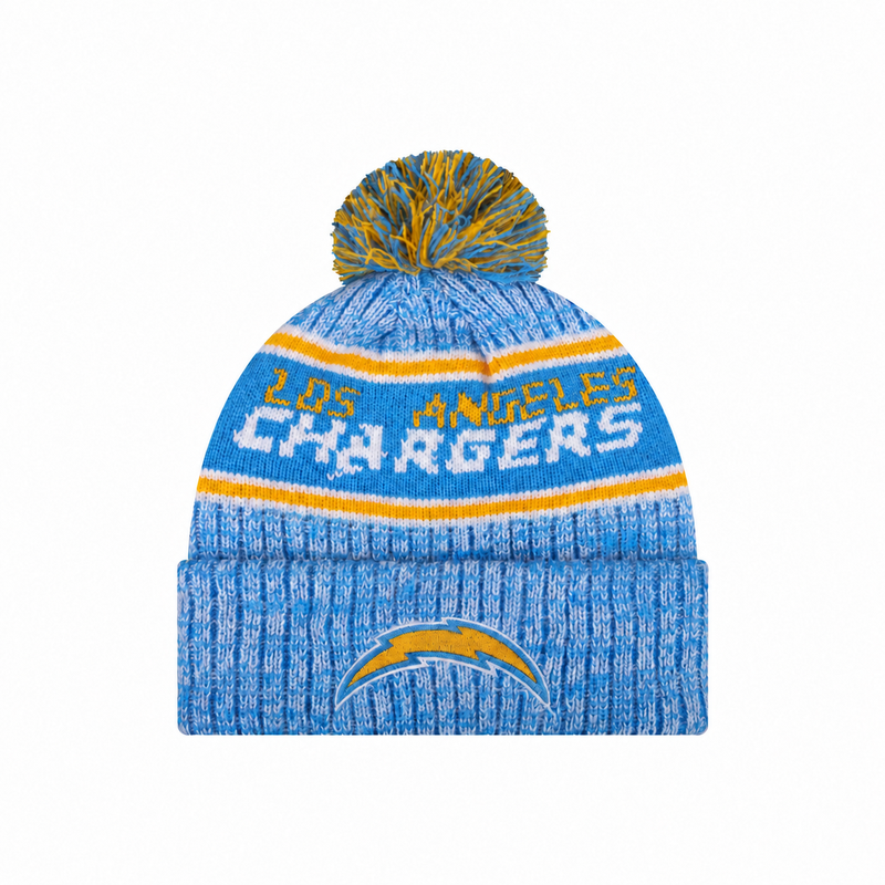 Football Team Warm Light up Pom Beanie
