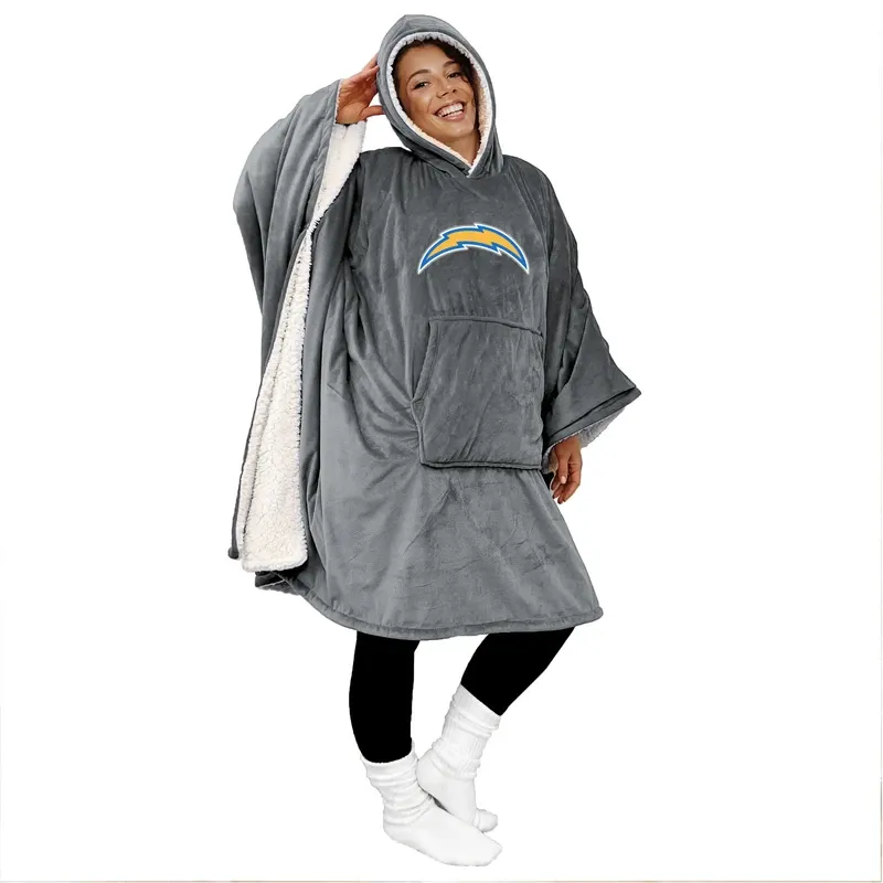 Game Day Oversized Wearable Sherpa Fan Cape