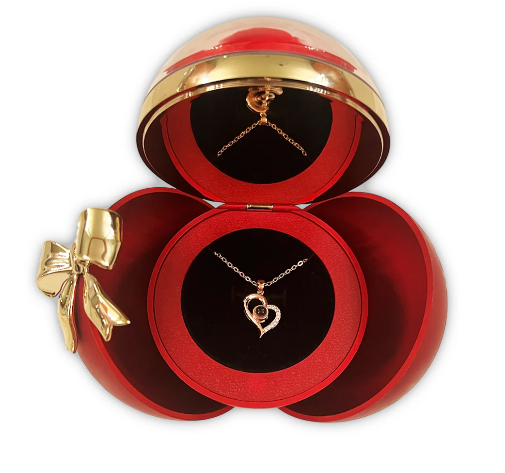 Heart Projection Necklace Gift of Love