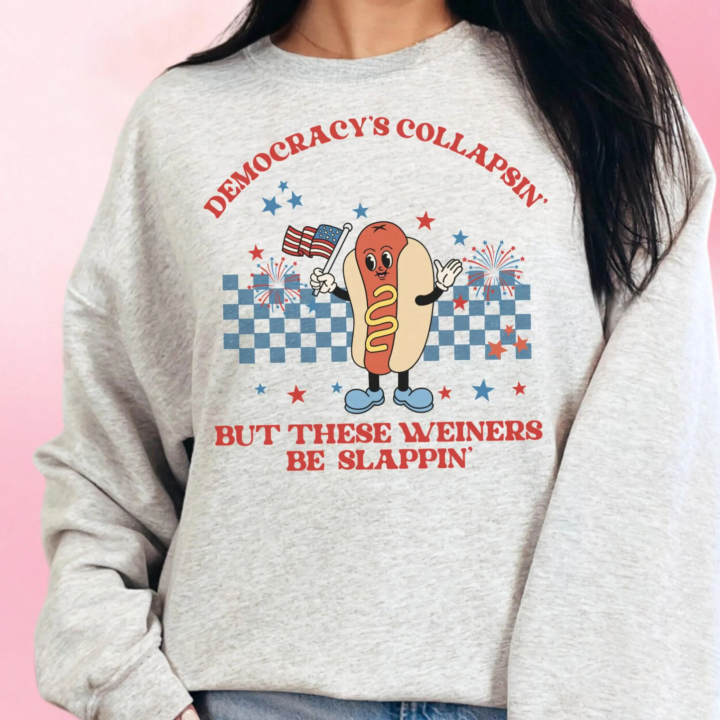 Funny Retro Hot Dog Shirt