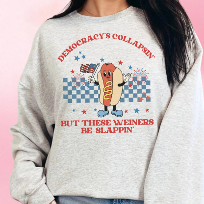 Funny Retro Hot Dog Shirt