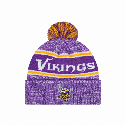 Football Team Warm Light up Pom Beanie