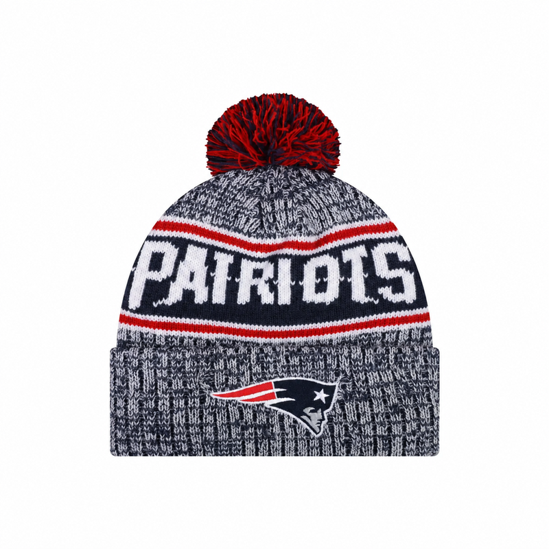 Football Team Warm Light up Pom Beanie