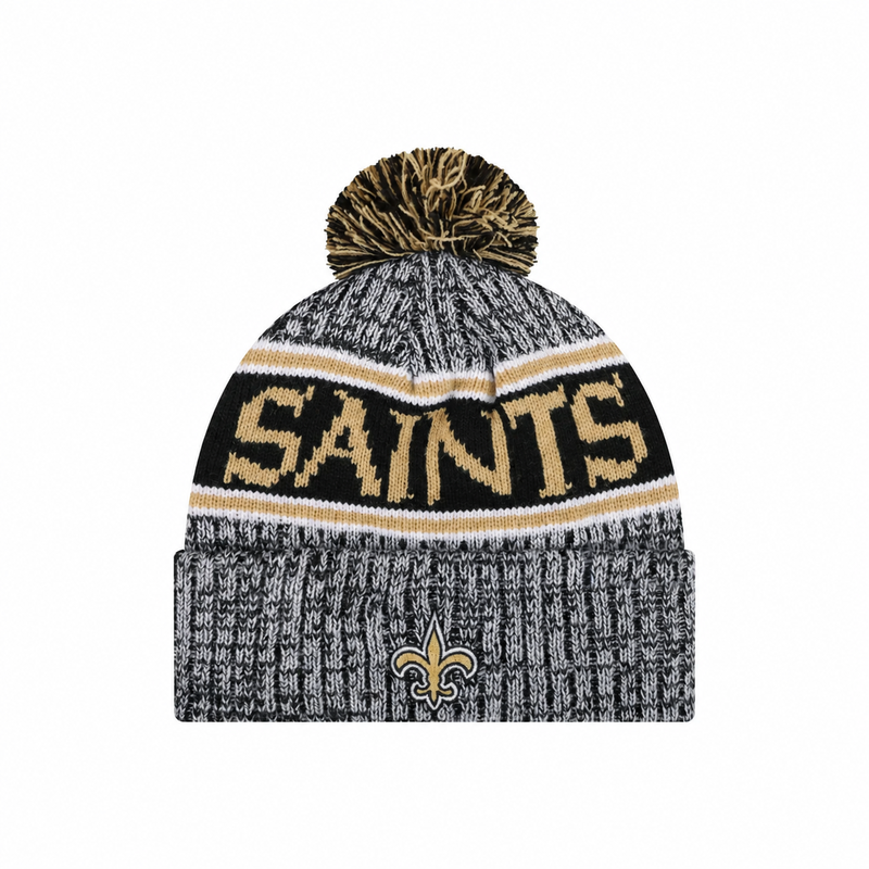 Football Team Warm Light up Pom Beanie