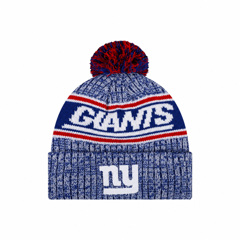Football Team Warm Light up Pom Beanie