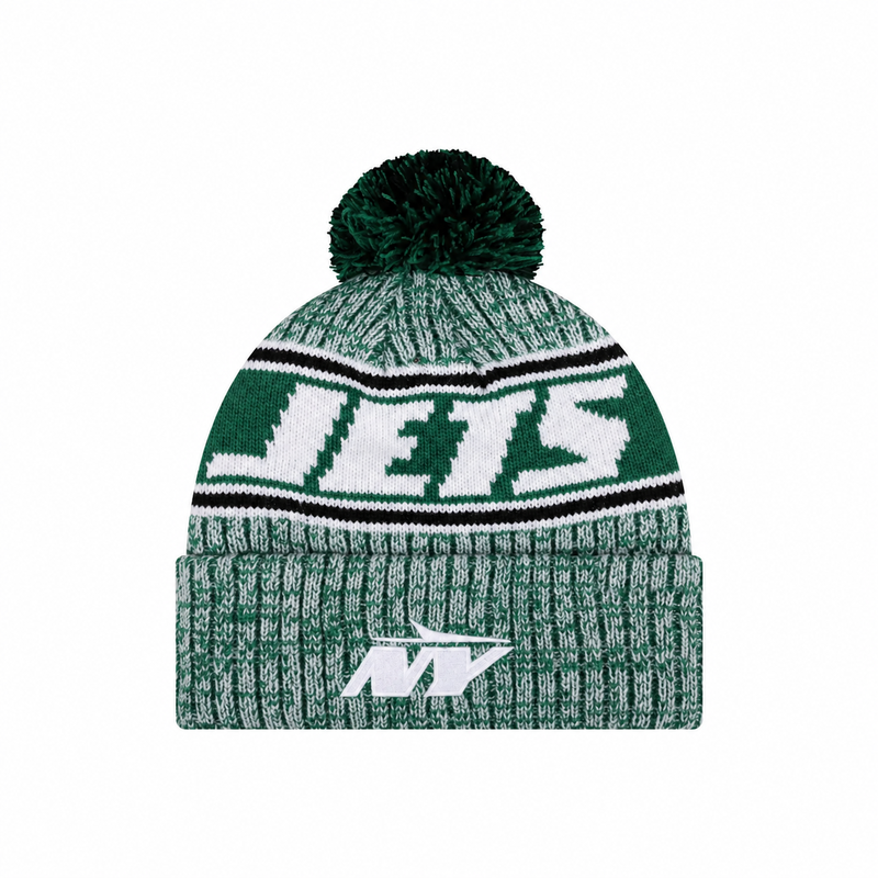 Football Team Warm Light up Pom Beanie