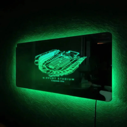 Nippert Stadium Mirror Light-Gifts For Sports Lovers、Cincinnati Bearcats、NCAA