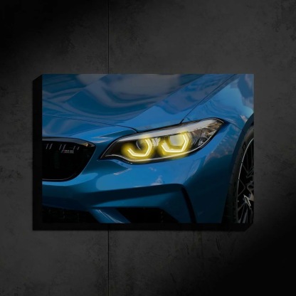 LED Car Poster