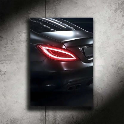 LED Car Poster