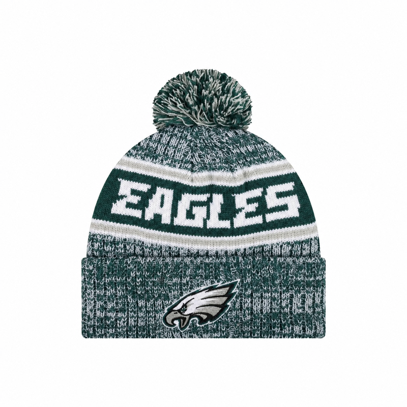 Football Team Warm Light up Pom Beanie