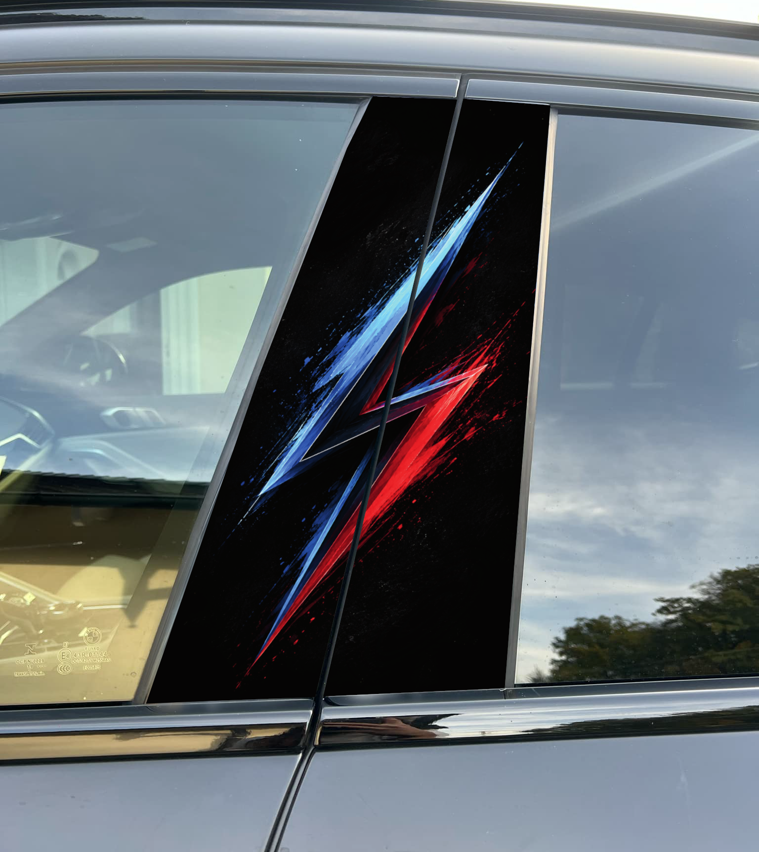Bolt BMW Car Pillar Wrap, Universal Fit