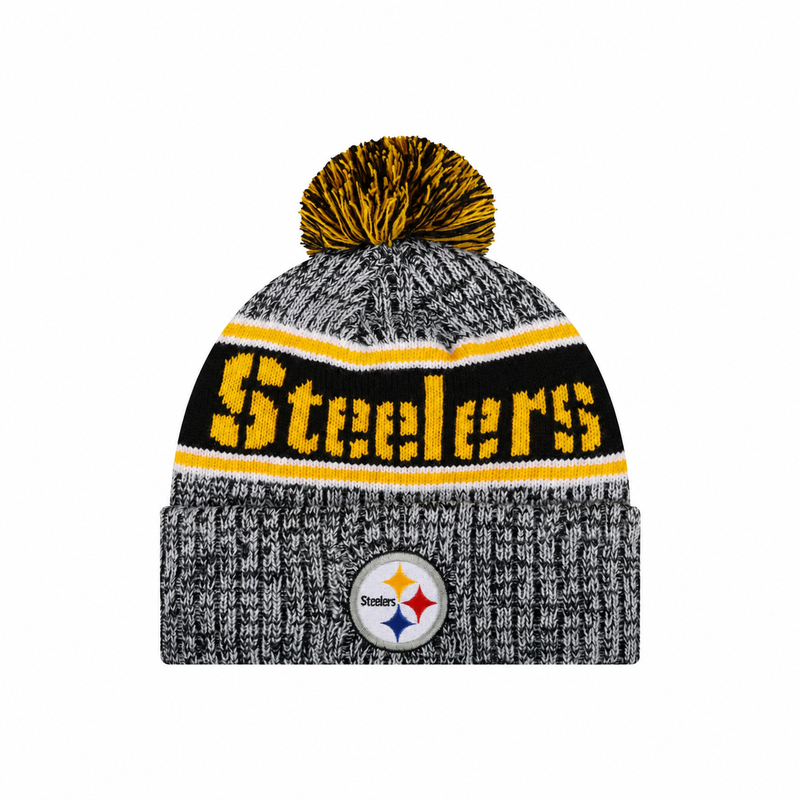 Football Team Warm Light up Pom Beanie