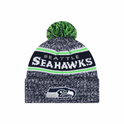 Football Team Warm Light up Pom Beanie