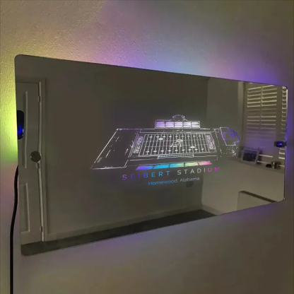 Seibert Stadium Mirror Light-Gifts For Sports Lovers、UAB Blazers 、NCAA、Alabama