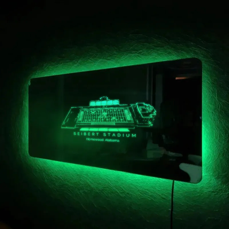 Seibert Stadium Mirror Light-Gifts For Sports Lovers、UAB Blazers 、NCAA、Alabama