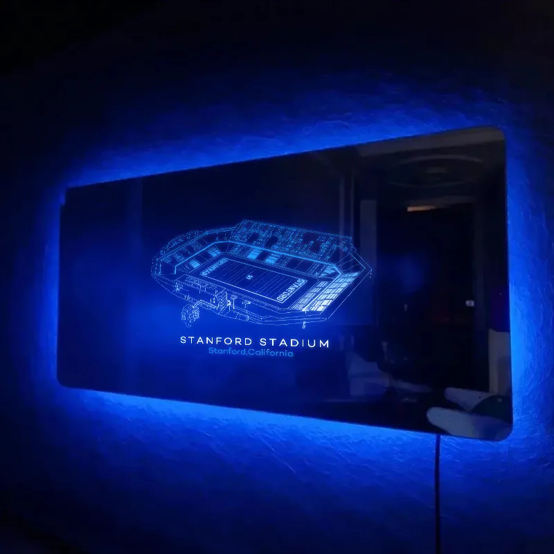Stanford Stadium Mirror Light-Gifts For Sports Lovers、Stanford California、NCAA、California