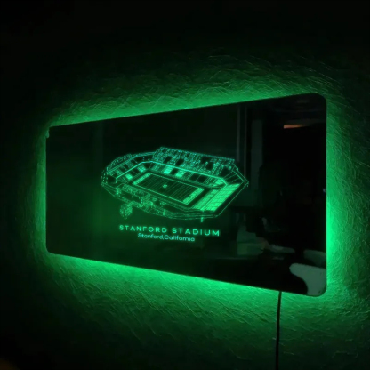 Stanford Stadium Mirror Light-Gifts For Sports Lovers、Stanford California、NCAA、California