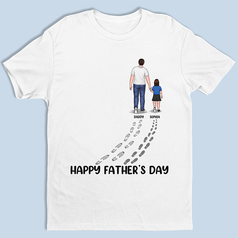 Happy Father's Day Best Dad Ever - Family Personalized Custom Unisex T-shirt, Hoodie, Sweatshirt - Father's Day, Birthday Gift For Dad