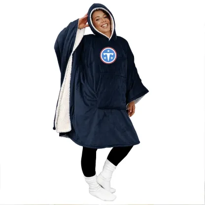 Game Day Oversized Wearable Sherpa Fan Cape