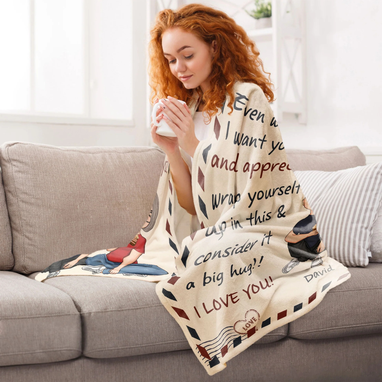 【青藜测试】To My Mom I'm Not Close - Personalized Blanket