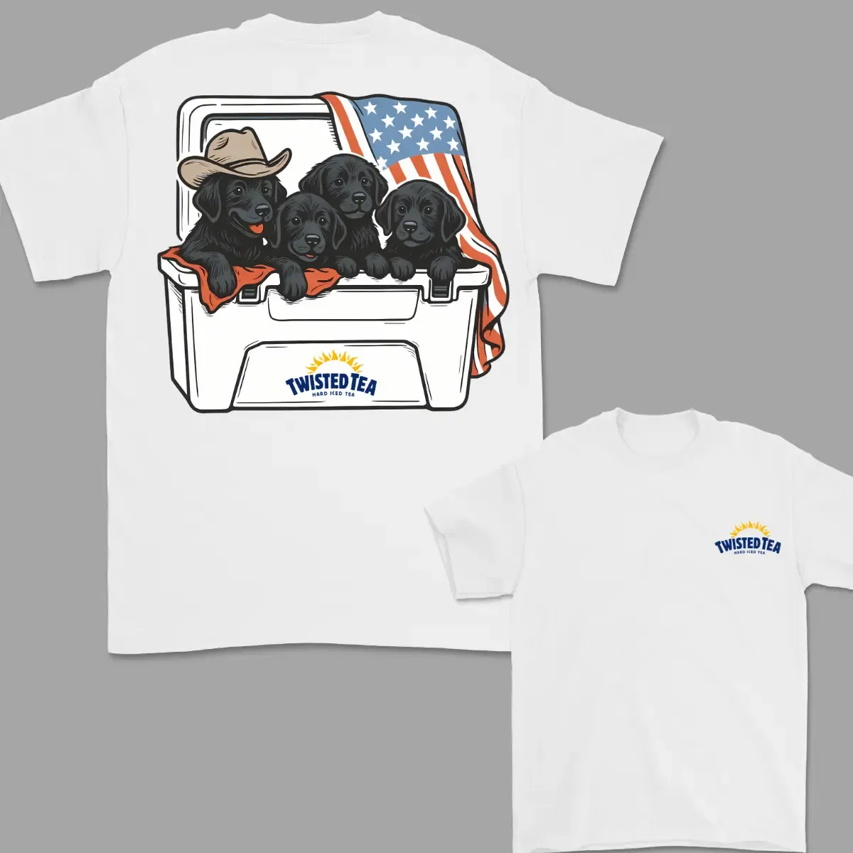 Black Labrador T-shirt, Dogs Beer Tees