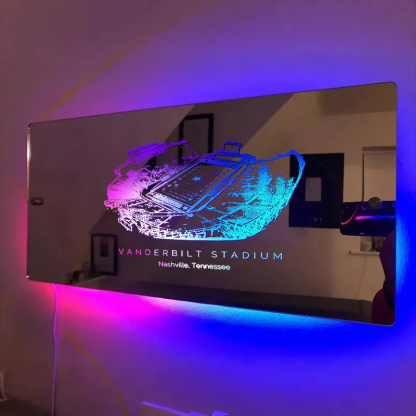 Vanderbilt Stadium Mirror Light-Gifts For Sports Lovers、Vanderbilt Commodores、NCAA、Tennessee