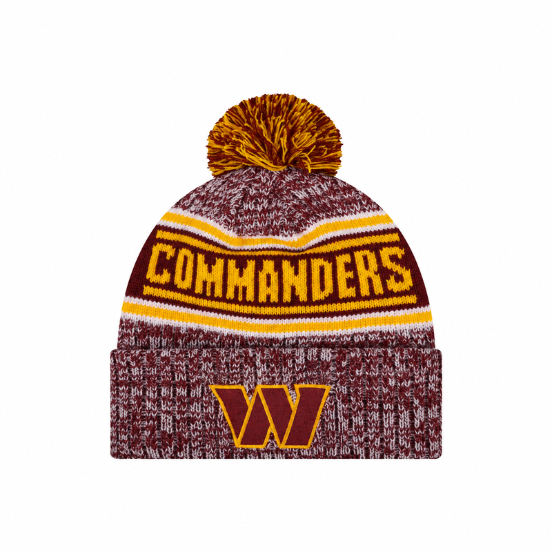 Football Team Warm Light up Pom Beanie