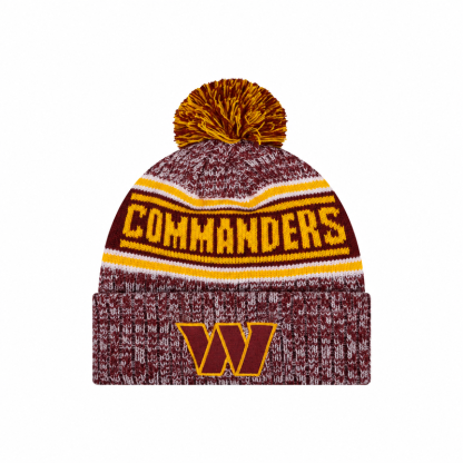 Football Team Warm Light up Pom Beanie