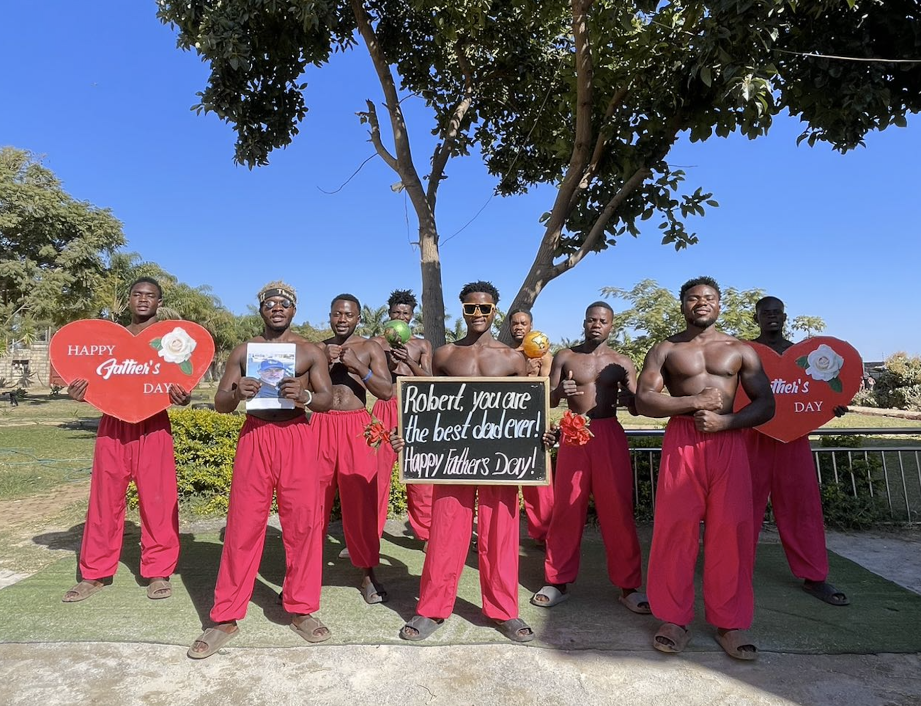 Father's Day Greeting Video from Africa-Free Shipping