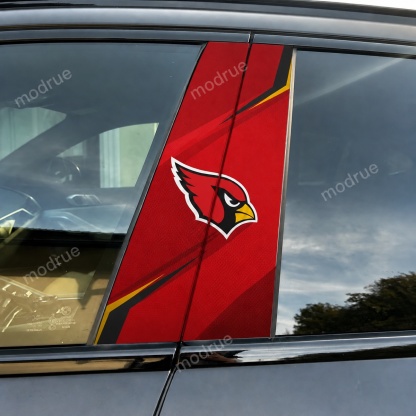 Arizona Cardinals Car Pillar Wrap - Universal Fit