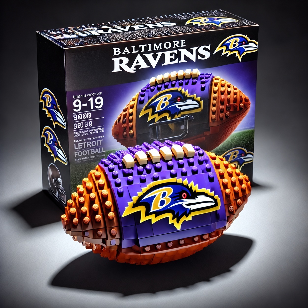 Football Fan Building Blocks