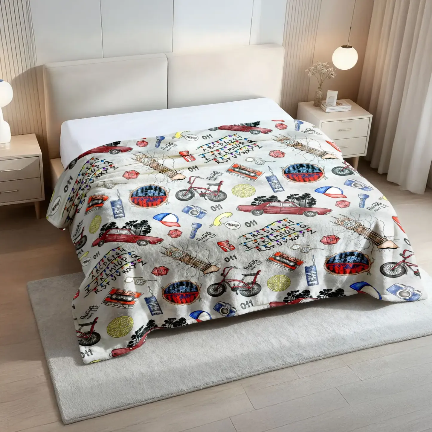 Iconic Posters From Season 1-5 Collection Flannel Blanket