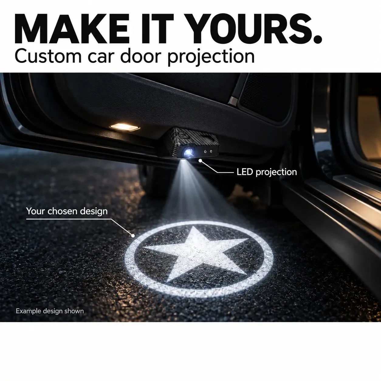 Star Wars Signature LED Car Door Welcome Projector Lights