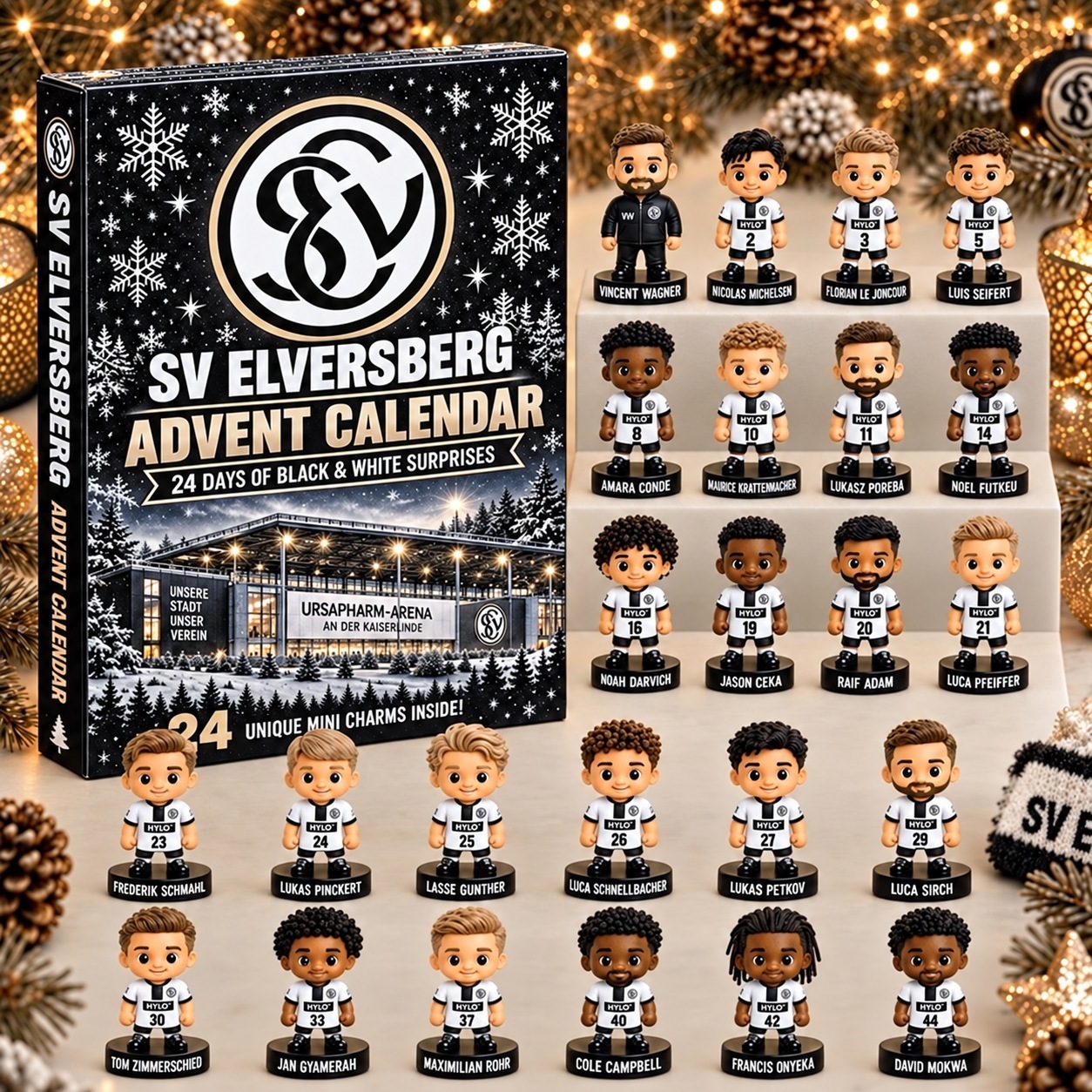 SV Elversberg · Football Fan 24-Day Advent Calendar – Soccer Club Countdown Gift Box