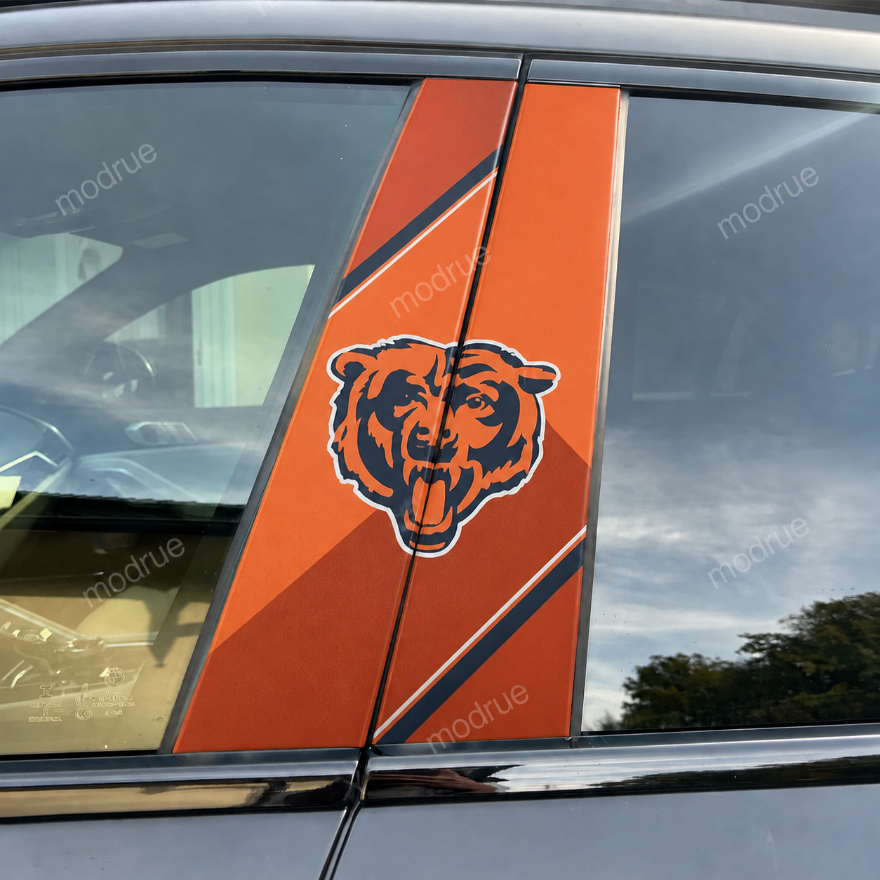 Football Team Car Pillar Wrap - Universal Fit