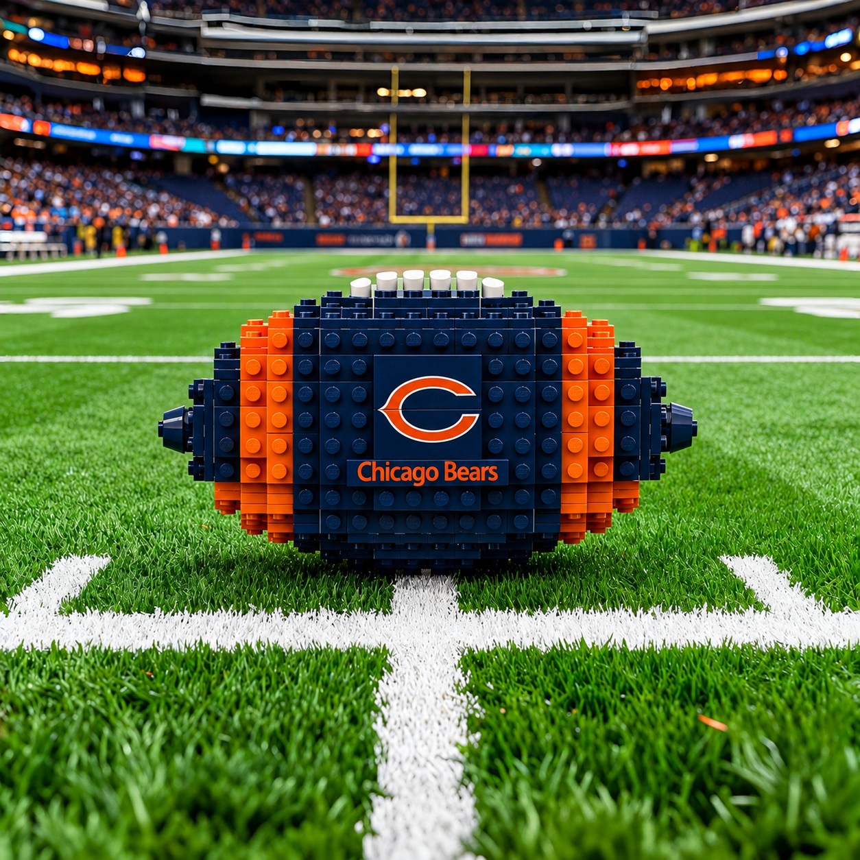 Football Fan Building Blocks