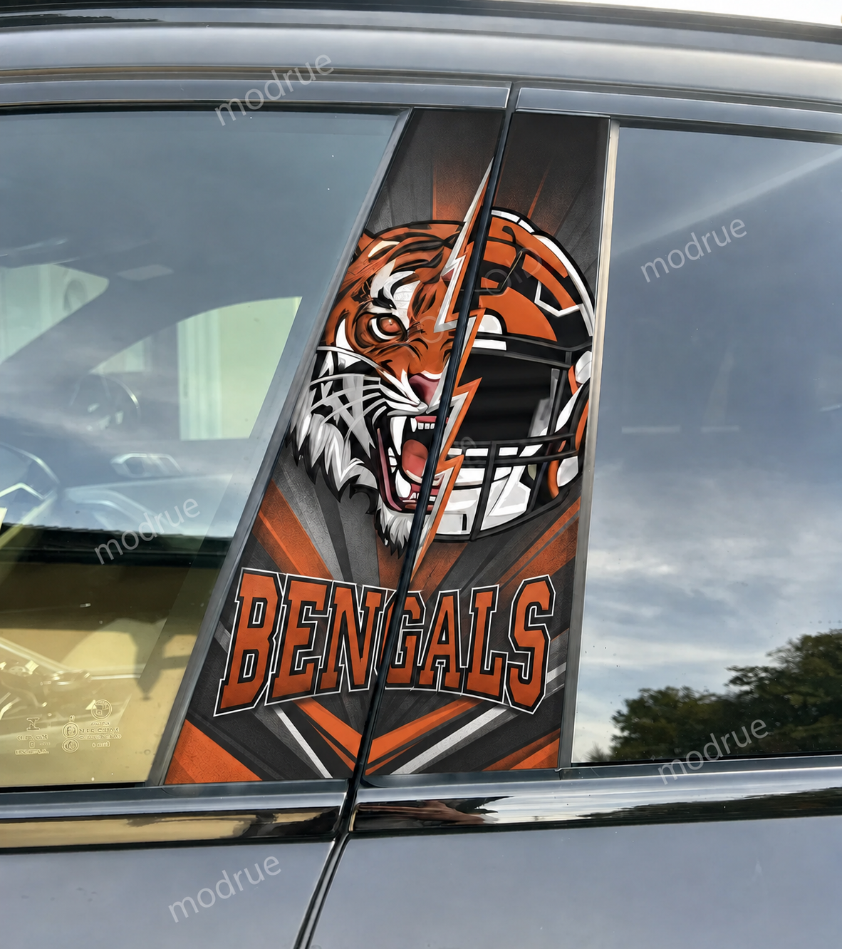 Football Team Mascot Edition Car Pillar Wrap - Universal Fit