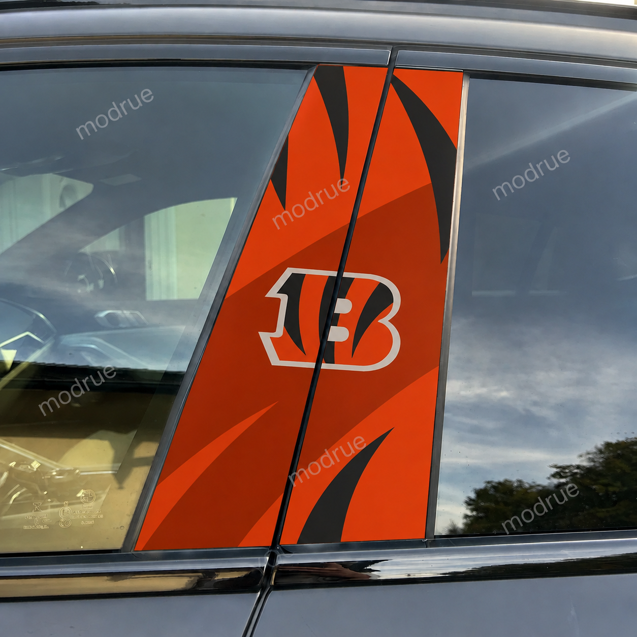 Football Team Car Pillar Wrap - Universal Fit