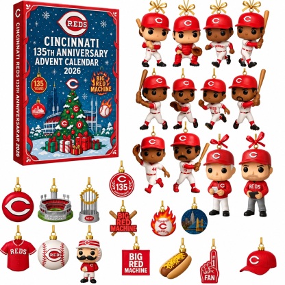 Baseball Fan Christmas Advent Calendar
