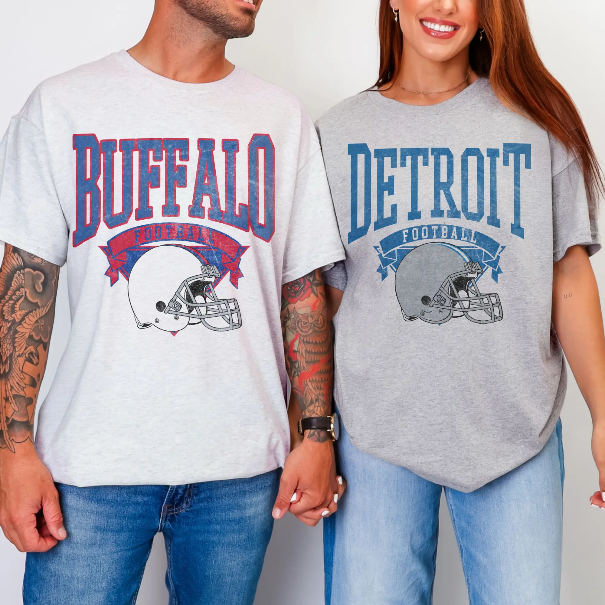 Vintage Football Team Sweatshirt