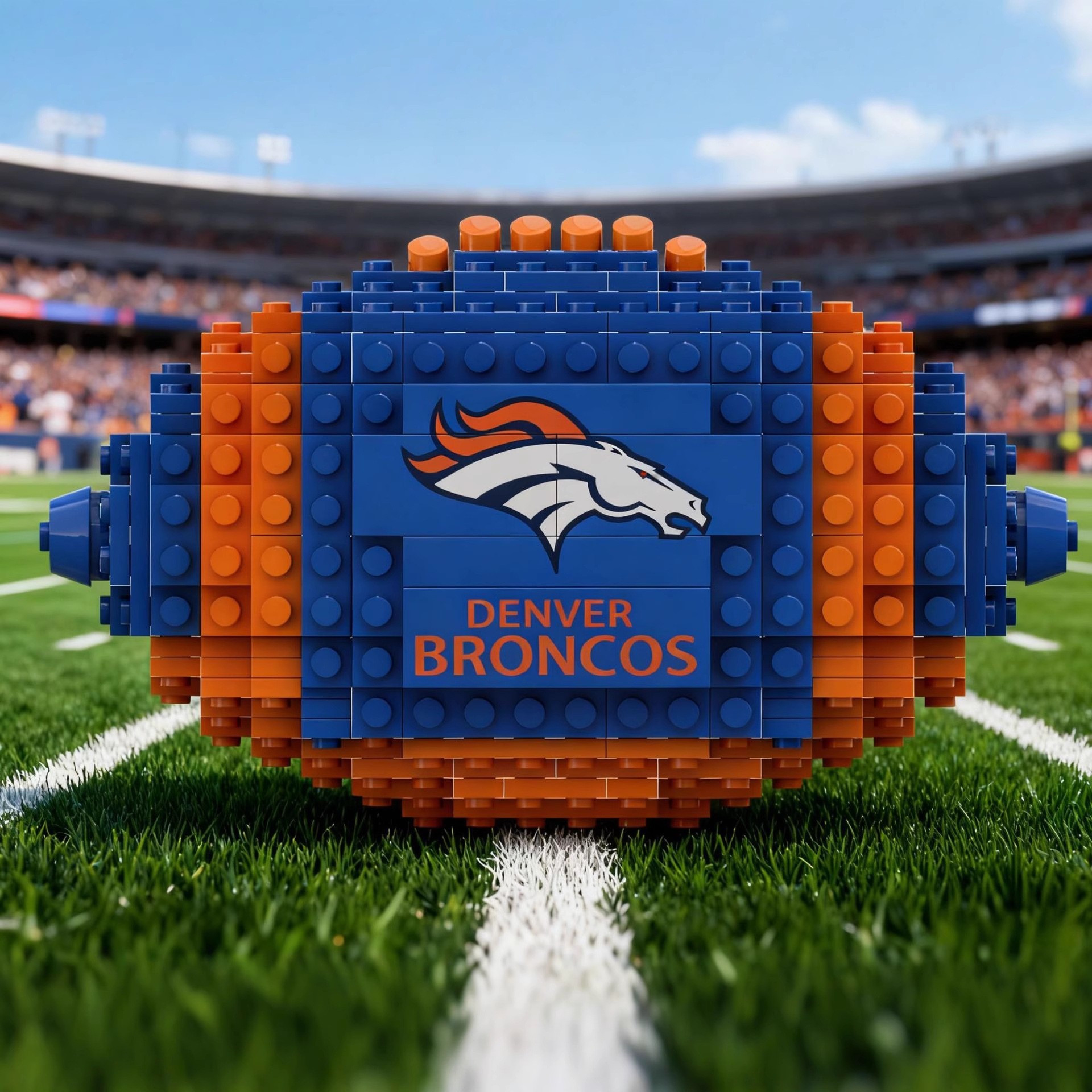 Football Fan Building Blocks