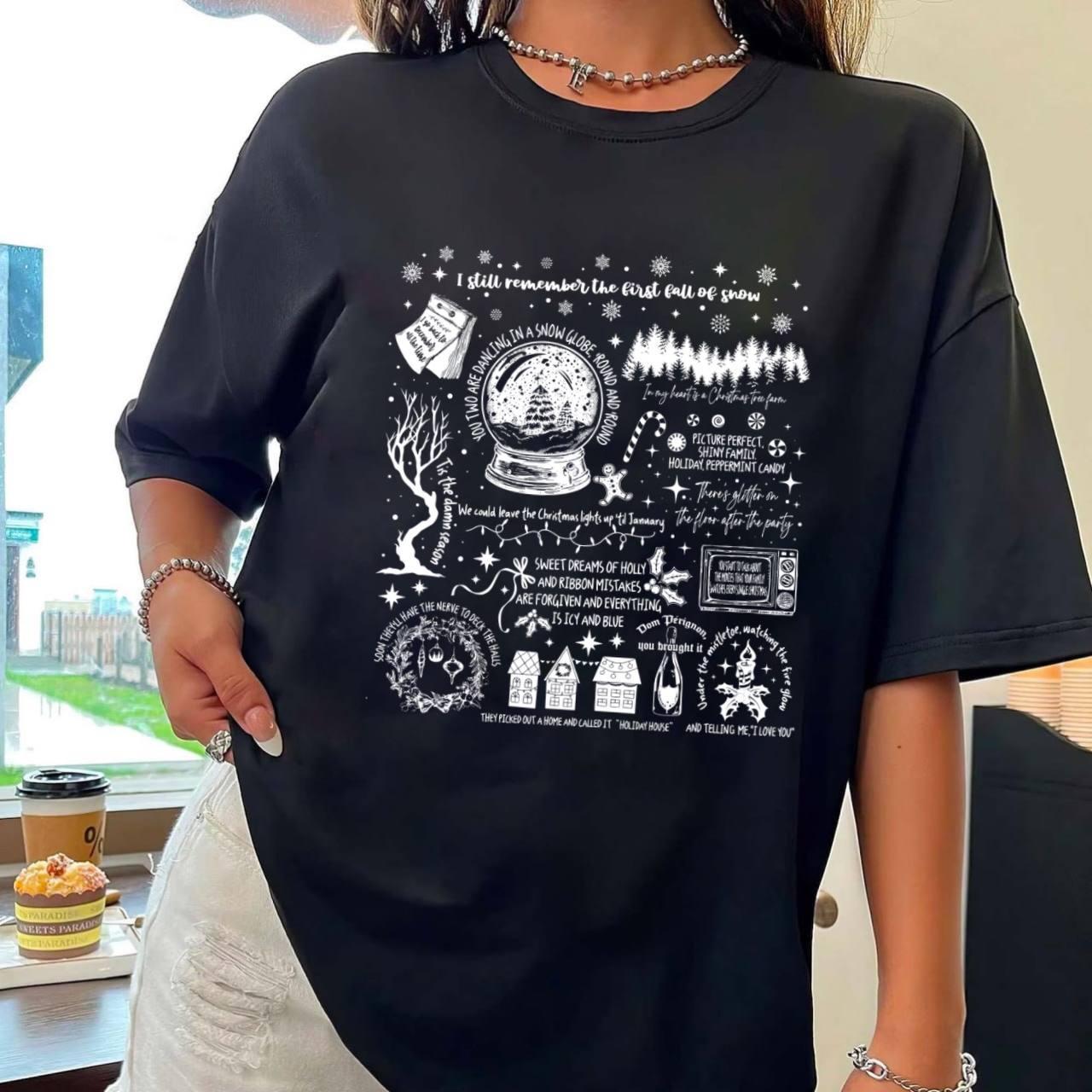 Christmas Songs Lyrics Sweatshirt