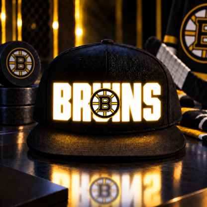 Hockey Team LED Light-Up Snapback Cap