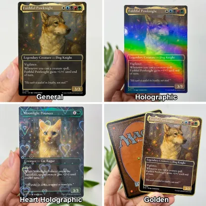 Custom Anime Pet Magic Card