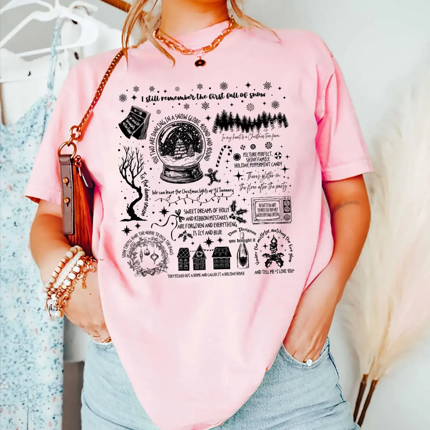 Christmas Songs Lyrics Sweatshirt