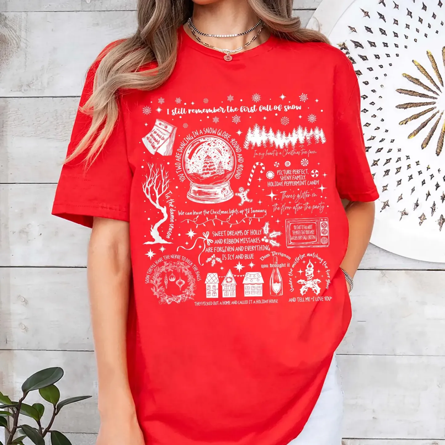 Christmas Songs Lyrics Sweatshirt